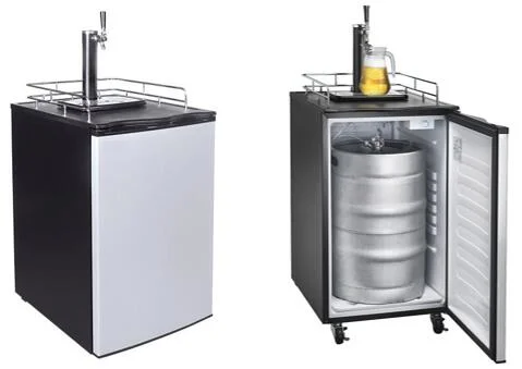6.0 Cubic Stainless Steel Commercial Refrigerator Beer Dispenser for Club