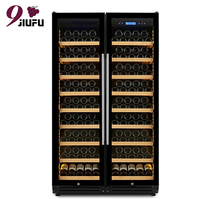Single Zone Humidor Wine Cellar Fridge with Digital Touch Screen Control Wine Cabinet