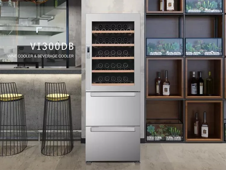 Household Commercial Compressor Wine Refrigerator and Beverage Center