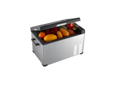 Camping Fridge with Solar Panel for Car, Home, Camping, Truck Party