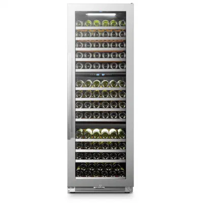 157~165 Bottle Triple Zone Wine Cabinet/Wine Cooler/Wine Fridge/Wine Refrigerator