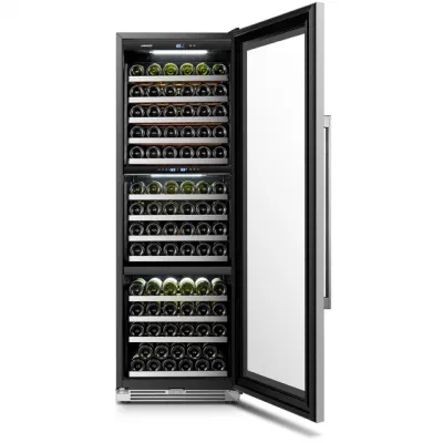 143 Bottles Triple Zone Luxury Wine Cabinet/ Cellar/Wine Fridge/Wine Cooler/Wine Refrigerator
